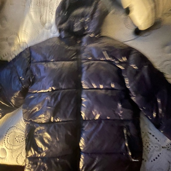 Moncler Navy Blue Maya Jacket - Picture 1 of 10